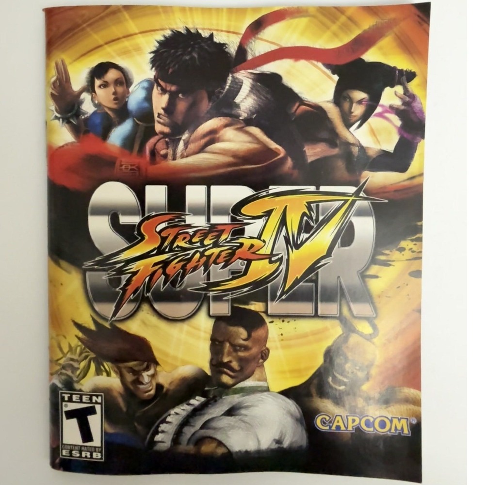 Super Street Fighter IV 4 - Sony PS3 - CIB - Case Disc Manual Black Label Tested - Picture 4 of 7